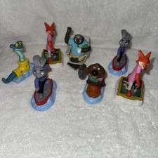 Lot of 7 McDonald's Happy Meal Toys - Disney Zootopia 2 2025-2026 Collection 