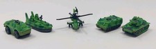 Lot Of 5 Military Micro Machine Jungle Camo Green