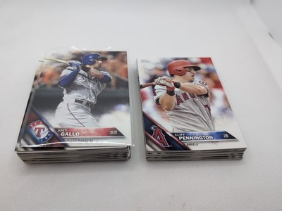 2016 topps baseball series 2+update complete your base set *PYC*