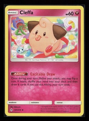 Cleffa 131/214 Uncommon SM - Unbroken Bonds Pokmon Card | eBay Cleffa 131/214 Uncommon SM - Unbroken Bonds Pokmon Card | eBay