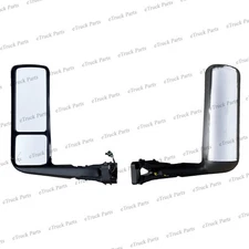 2018–2025 International MV607 Driver Mirror Chrome Power Heat Signal 4188594C91