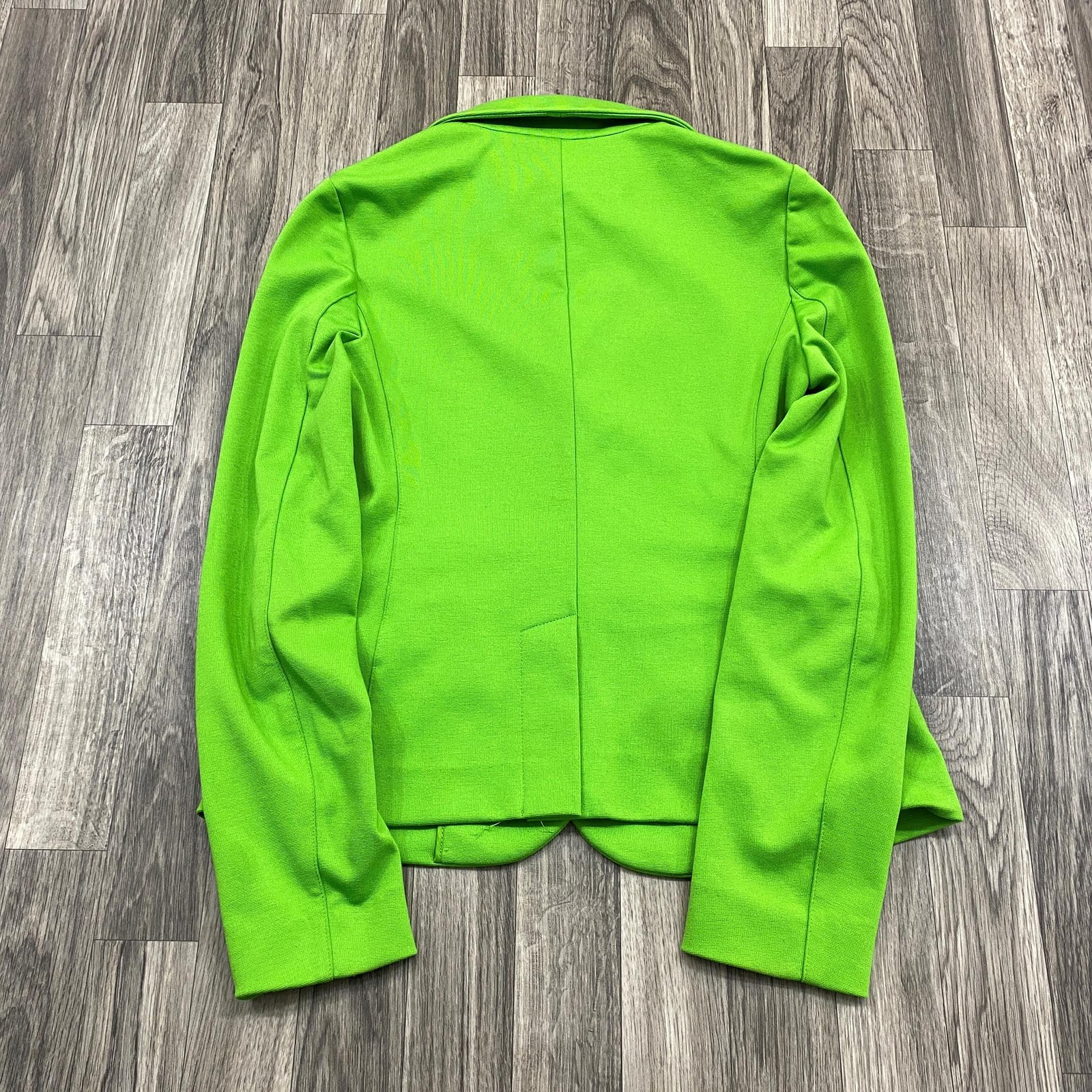 GAP Two Button Pockets Stretch Collar Green Knit … - image 7