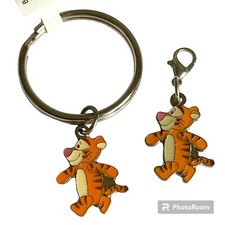 Vintage Disney Tigger Keychain  Charm Bundle Disneyana Winnie the Pooh Purse