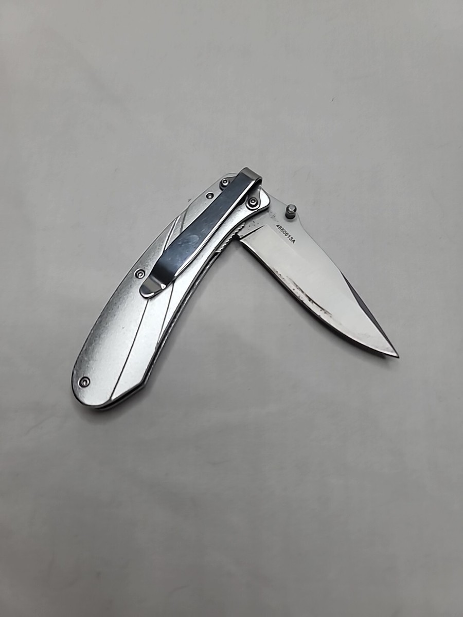 Winchester (4660613A) Stainless Steel Blade Aluminum Handle Pocket