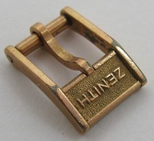 Watch Buckle Zenith 8 mm in rose gold plated plaque G 