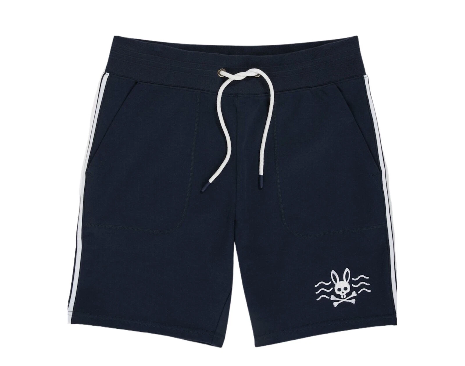 PsYchO 🐰 BuNnY Limited FILCHAM [B6R327P1FT-3] Cotton Sweat Sport BLUE Shorts
