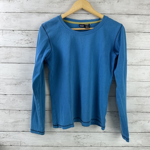 Vintage Patagonia Damen T-Shirt Medium Langarm Blau
