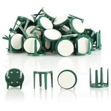 50x Pinholder z podkładką samoprzylepną - Uchwyt na wtyk do rękodzieła - Pinholder