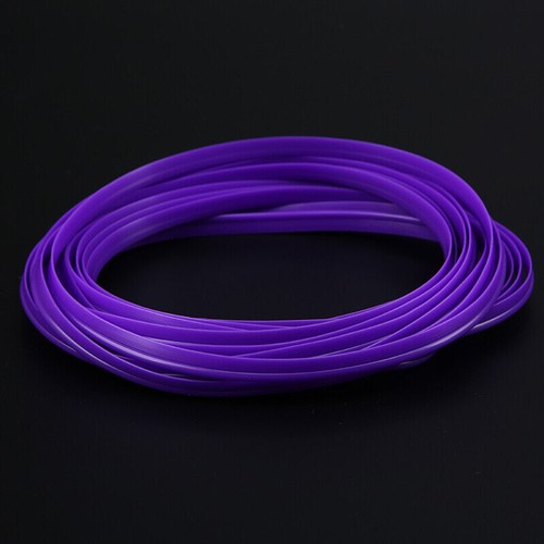 Purple 16ft Car Interior Door Edge Line Molding Trim Strip Decorate Accessories - Picture 2 of 8