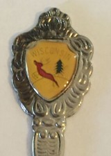 Wisconsin Vintage Souvenir Spoon Collectible