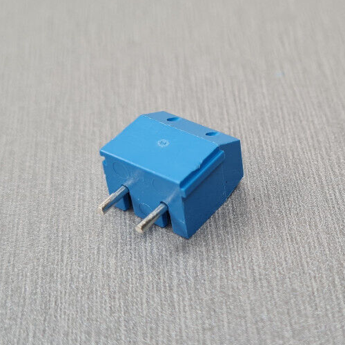 KF301-5.0-2P 2 Way Terminal Block 5mm Blue Pack of 10 - Picture 7 of 7