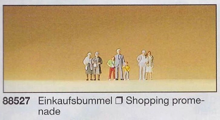 Z - Preiser - ref.88527 - Personas de compras - Imagen 1 de 1
