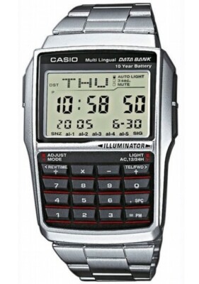 CASIO DBC-32D-1A Armbanduhr, Telememo 25, Taschenrechner, Licht