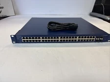 NETGEAR GS748TP-100NAS Smart 48-Port Pro safe Gigabit Smart Switch & reset