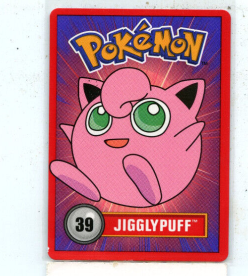 Jigglypuff #39 1998 Official Nintendo Pokemon Promo Card | eBay