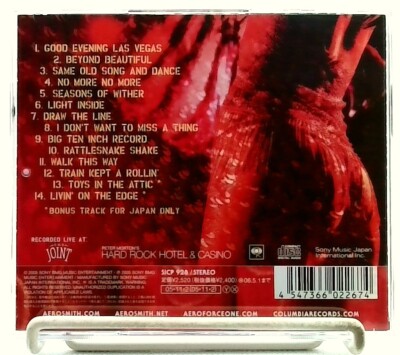 Rock The Joint 3枚組 CD Rockin' The Joint [CD/OBI] Aerosmith/JAPAN[Bonus Track]Hard Rock