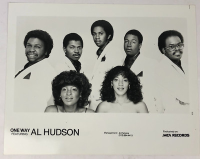 Vintage 70's One Way Featuring Al Hudson Press Photo MCA Records