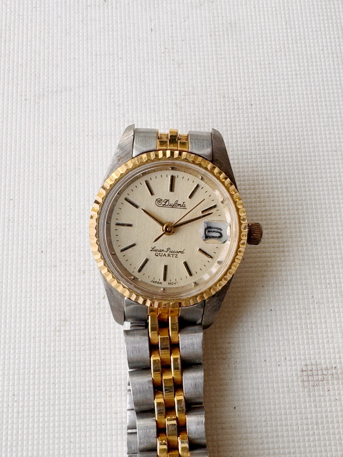 Vintage Dufonte Lucien Piccard Quartz Watch Vintage Dufonte By