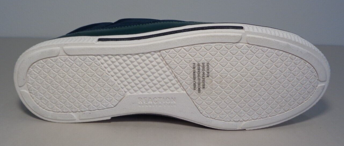 Kenneth Cole Reaction Size 11 M ANKIR QUILTED Green Loafers  display picture 3