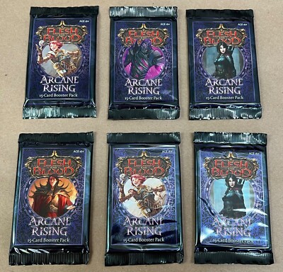 Flesh And Blood - Arcane Rising 1st Edition - One Booster Pack | eBay Flesh And Blood - Arcane Rising 1st Edition - One Booster Pack | eBay