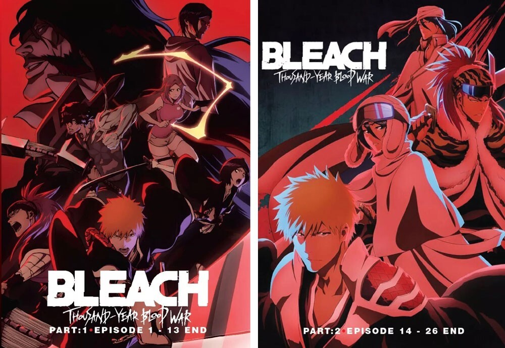 ANIME~DVD BLEACH:THOUSAND-YEAR BLOOD WAR PART 1+2 VOL.1-26 END