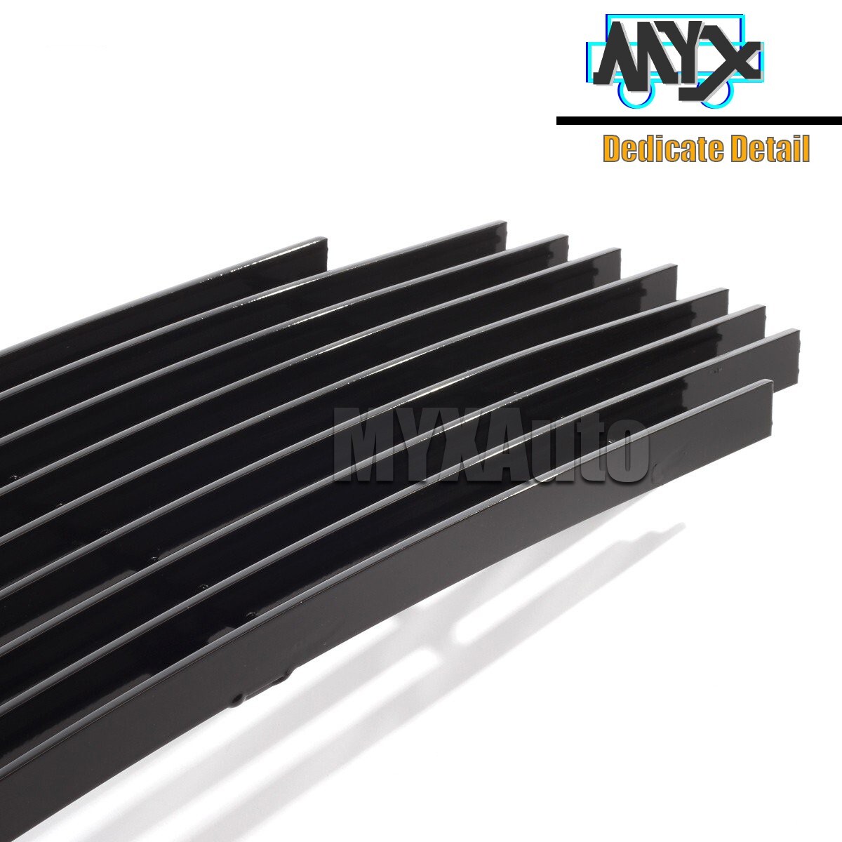 Fits 1998-2003 Chevy Camaro Black Main Upper Billet Grille Insert