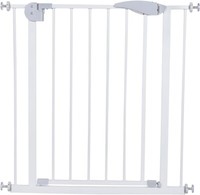 Baby Safety Gate Pet Dog Barrier Stair Doorway Safe Secure Guard Door W75