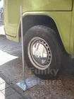 Telescopic Flagpole Drive-On Wheel Stand for Cars and Campervans