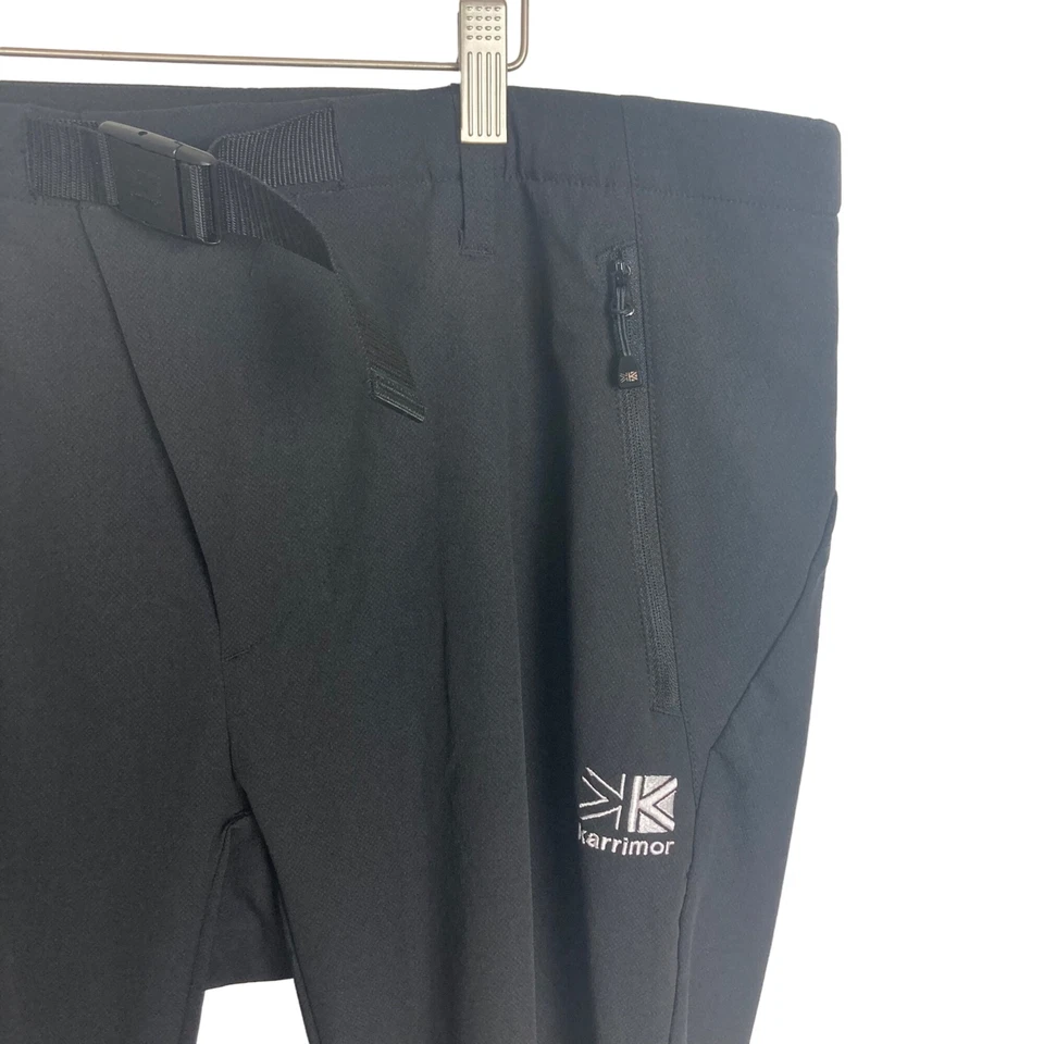 Pantalones elásticos deportivos impermeables Karrimor para hombre XL negros senderismo al aire libre bolsillos Foto 4 de 4