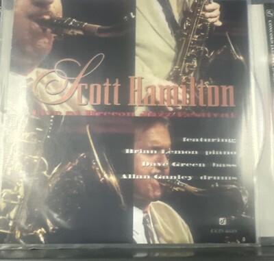 Scott Hamilton  Live at the Brecon Jazz Festival  CD VG+ Condition