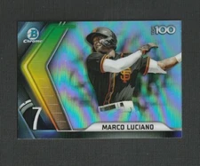 2022 Bowman Marco Luciano Top 100 #BTP-7 San Francisco Giants