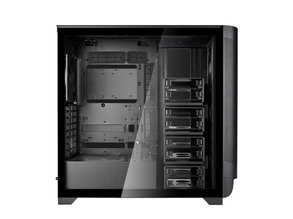 SilverStone SETA A2 Black Steel / Plastic / Tempered Glass ATX Mid Tower Compute - Image 3 of 4