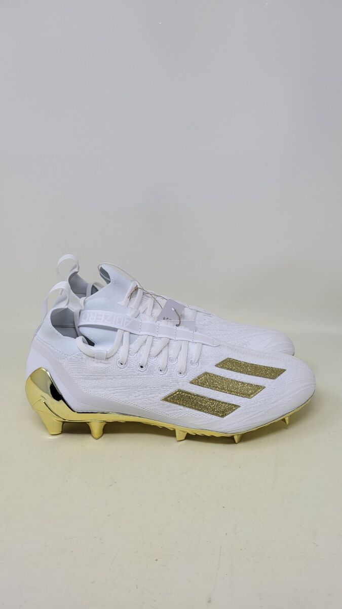 Adidas Adizero Primeknit White Gold Football Cleats GX5100  display picture 3
