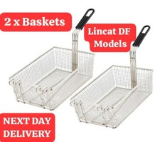 2 x Frying Basket for LINCAT Commercial Electric Fryer DF33 DF66 DF39 DF46 DF49
