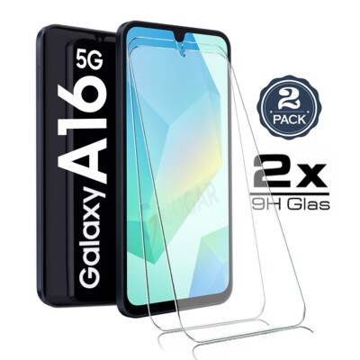 2x Für Samsung Galaxy A16 5G - Panzerfolie HD Displayschutz 9H Glas Schutzglas