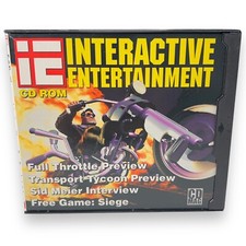 1994 IE Interactice Entertainment 7 CD-ROM PC Seige Full Throttle Phantasmagoria