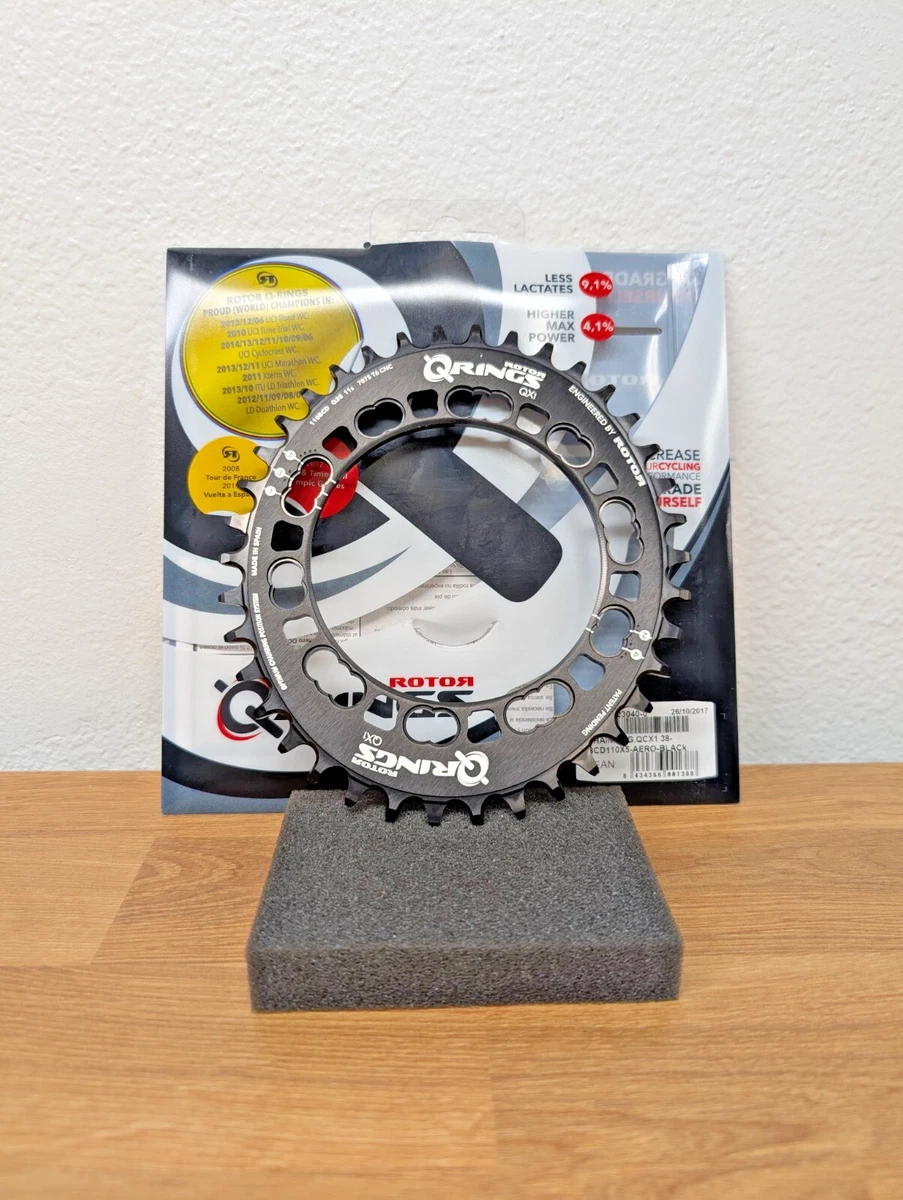 ROTOR Q-RINGS OVAL SPIDERRING 38T Rotor Q Ring 38T 104BCD Oval