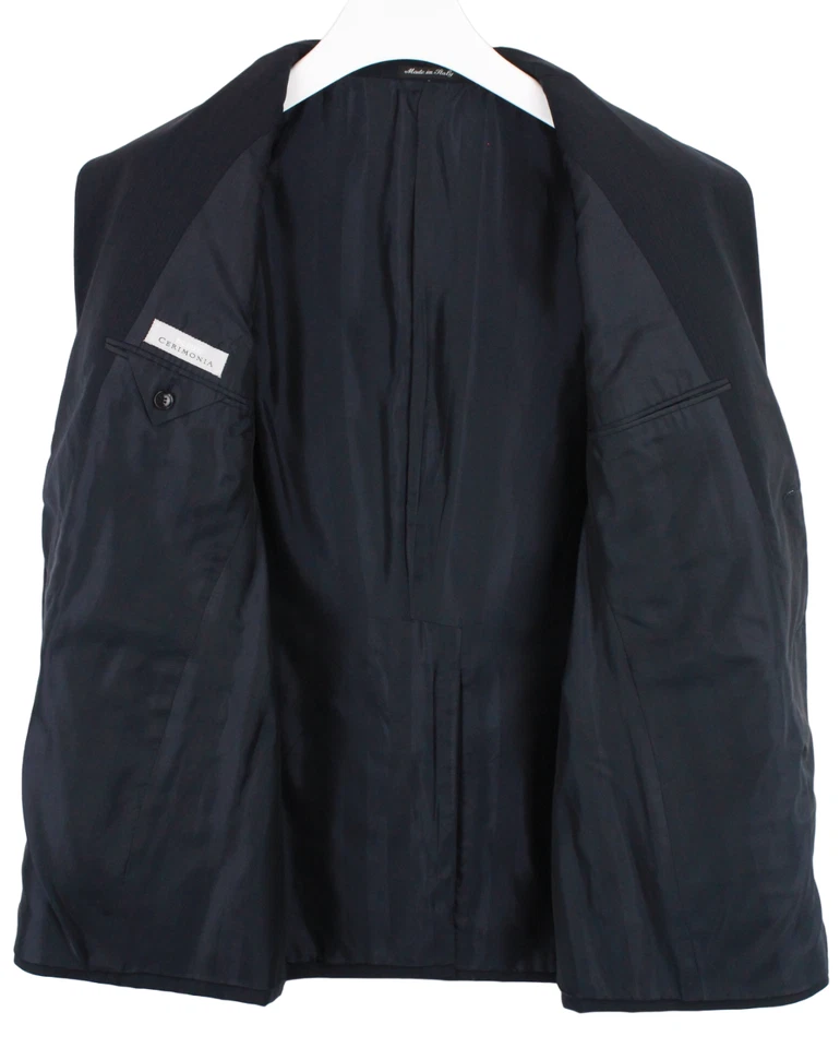 Blazer PAL ZILERI Lana Super 120's Para Hombre (UE) 54 Solapa Muesca a Rayas Foto 4 de 4