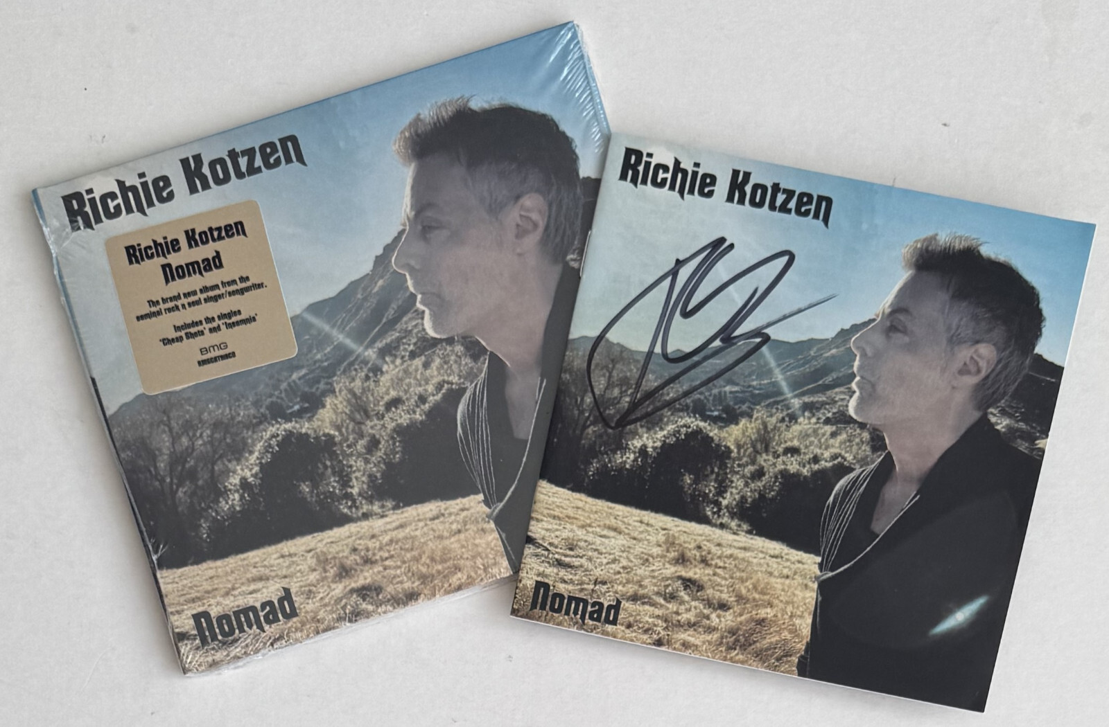 RICHIE KOTZEN * NOMAD * LIMITED 8 TRK CD w/ SIGNED BOOKLET * BN!
