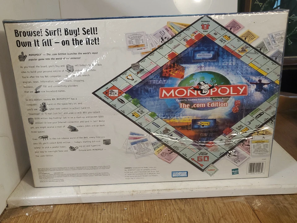 Monopoly The .Com Edition Board Game Brand NEW  - Image 4 of 4