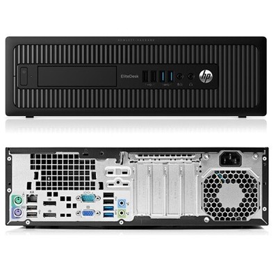Windows 11 PC HP EliteDesk 800 G1 SFF Intel Core i5-4thG @3.0GHz 