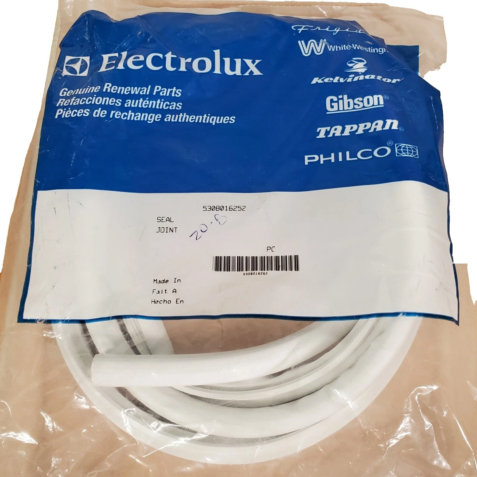 Electrolux Door Seals Parts
