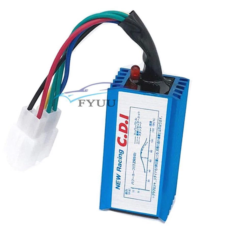 Conector CDI de CA 6 pines para CG 125cc 150cc 200cc 250cc ATV moto de cross go kart quad Foto 3 de 4