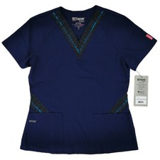 Grey's Anatomy Scrub Top GVST017 Indigo Blue