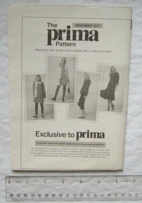 Prima Schnittmusterpaket 2017 für Novemberausgabe - Wintermantel oder Jacke