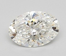 1.04 Ct OVAL Cut IGI Certified Lab Grown CVD Diamond E Color VVS2 Clarity