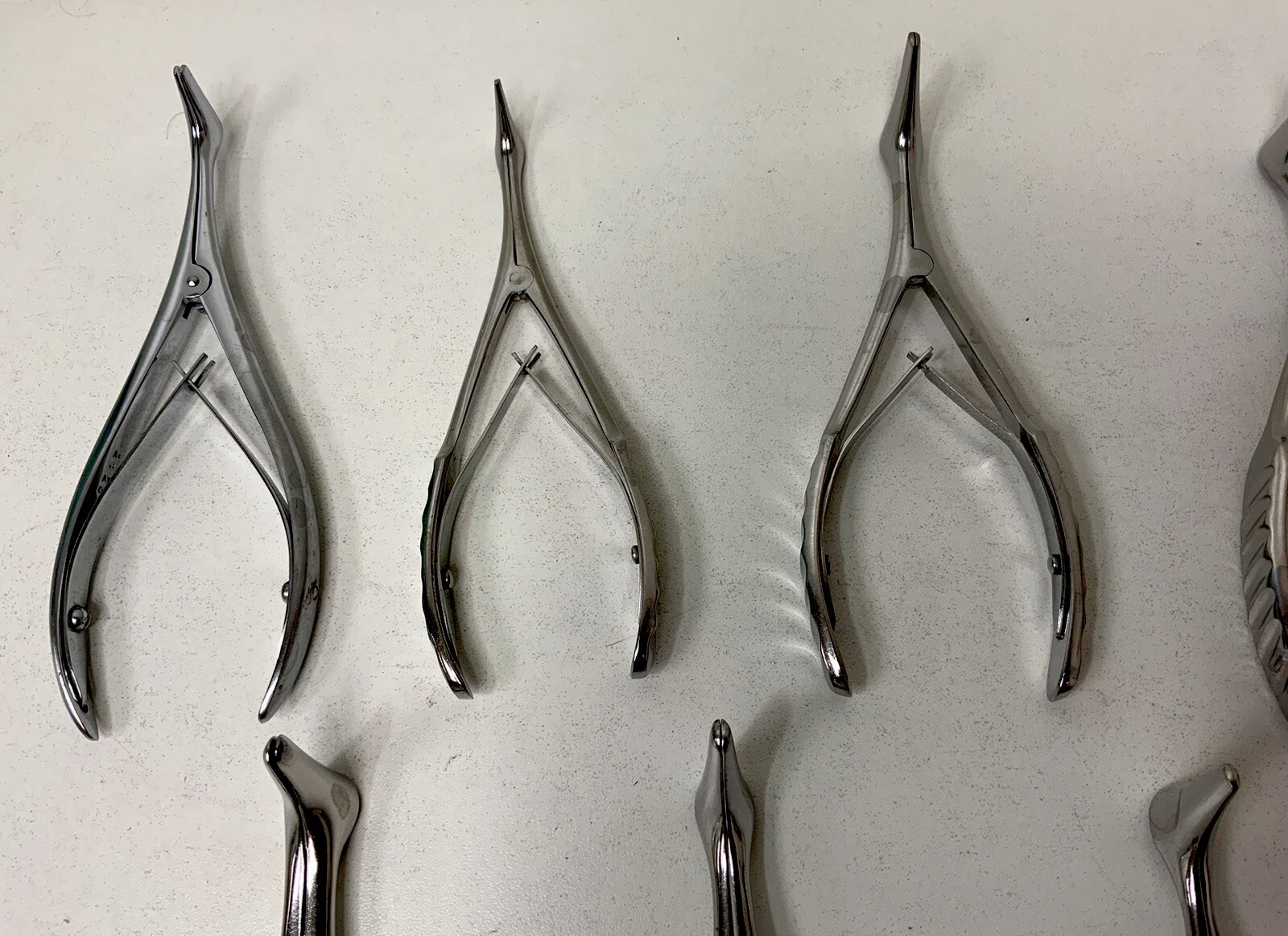 Set of 11 Nasal Specula Various Brands