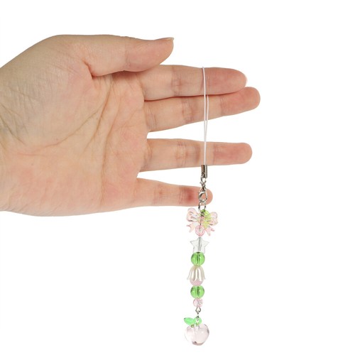 Fruit Summer Phone Charm Phone Strap Aesthetic Beaded Phone Chain Phone Lanyard - Zdjęcie 9 z 12
