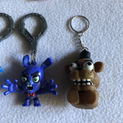 FNAF Backpack Hangers / Keychain Lot Five Nights at Freddy's