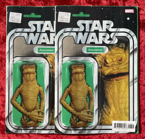 Star Wars #17 Amanaman Action Figure Variant (One Copy), Marvel, 2021; Soule